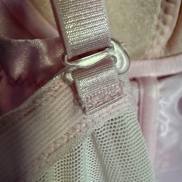 Fredrick's Of Hollywood Pink Floral Embroidered Corset Size 32 Coquette - Picture 13 of 16